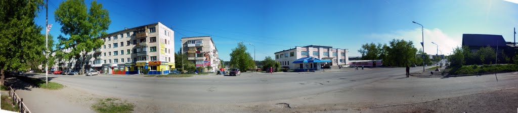 Panorama of street of Lenin around 7th dining room (PANORAMA)