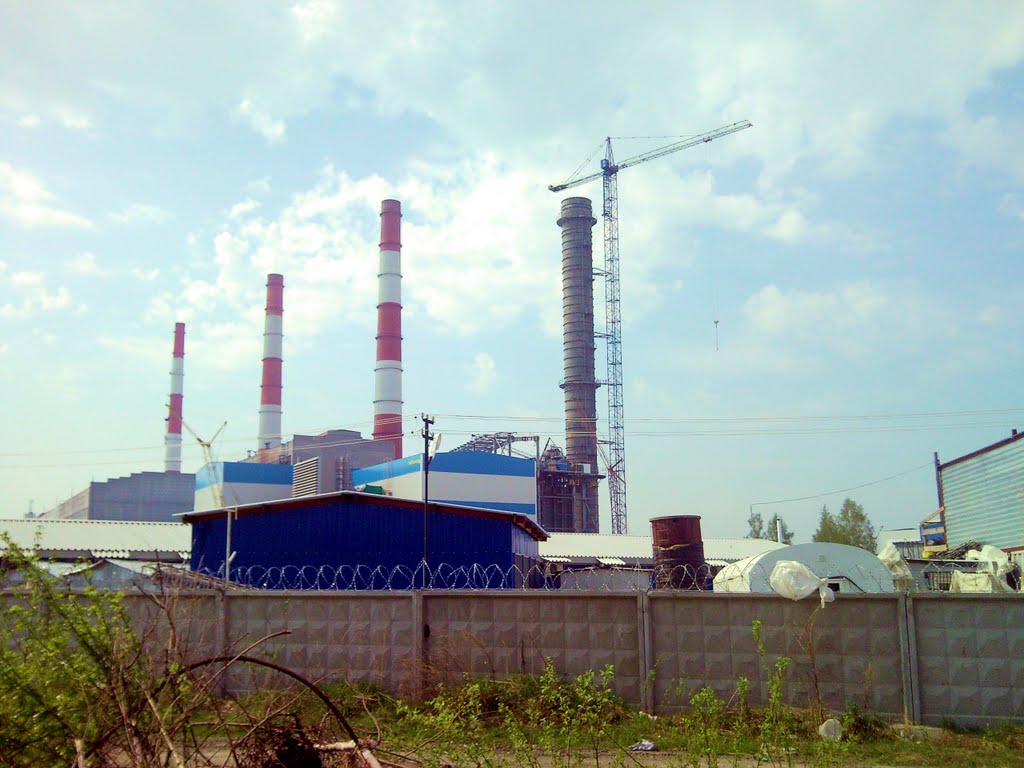 Среднеуральск. Строительство 4-го энергоблока.
