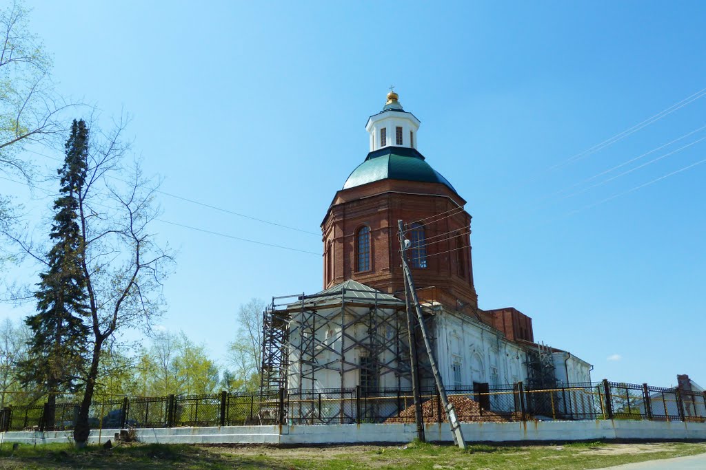 Сысерть. Восстановление храма.