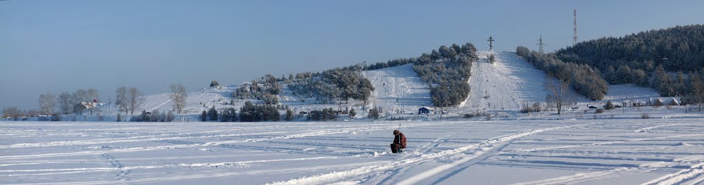 Гора Бессонова зимой  Bessonov hill in winter