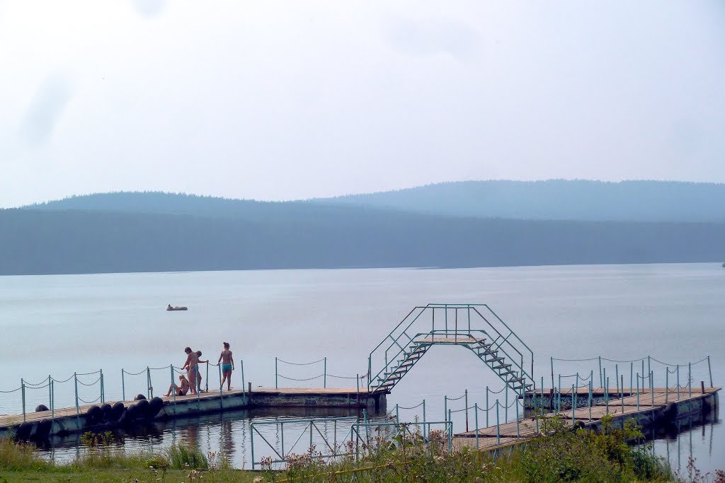 Сысерть. Городской пляж.