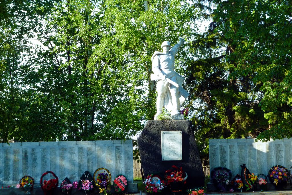 Таборы. Мемориал ВОВ, столько погибших в таком маленьком поселке.