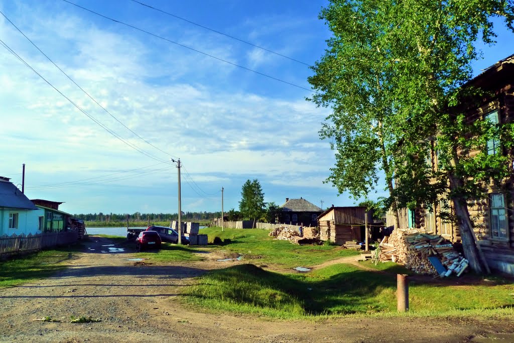 Таборы. Улочка к реке.
