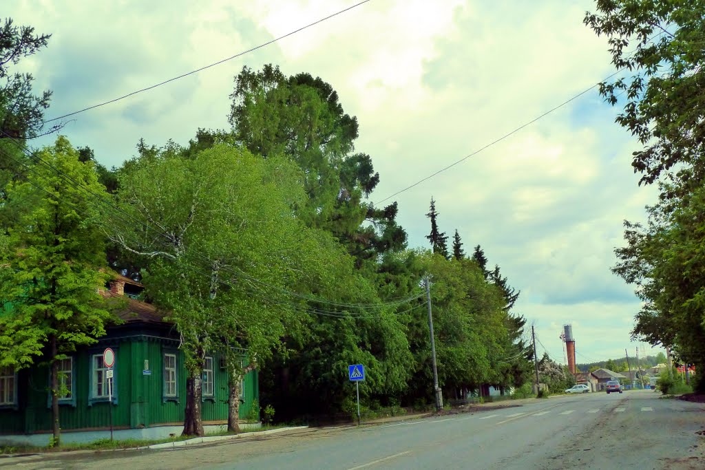 Талица. ул.Луначарского.