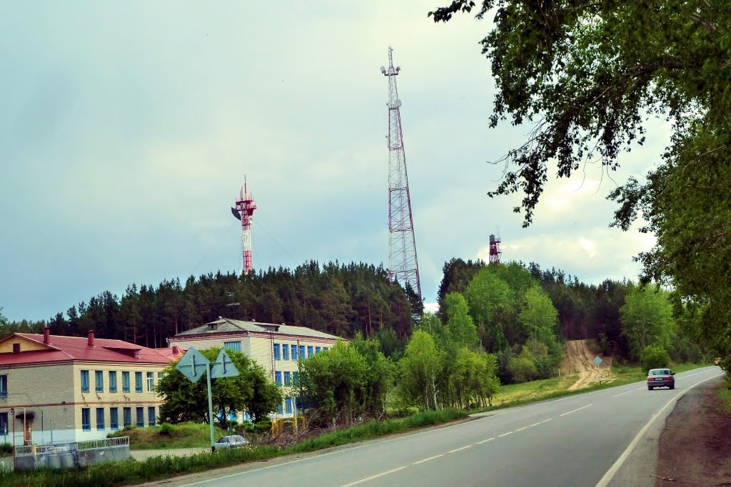 Талица. На выезде из города.