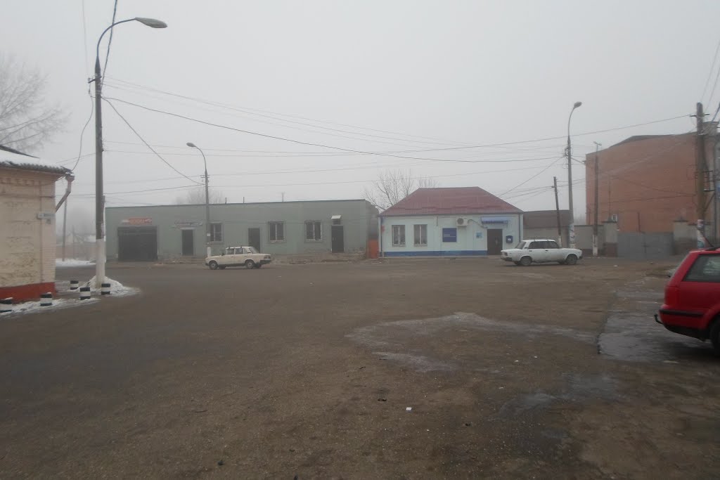 Ардон. Почта и автомойка