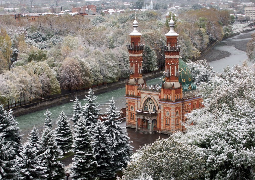 Snow-covered mosque - Мечеть в снегу