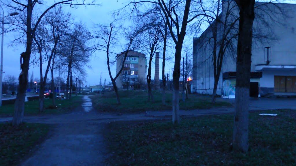 Моздок в сумерках