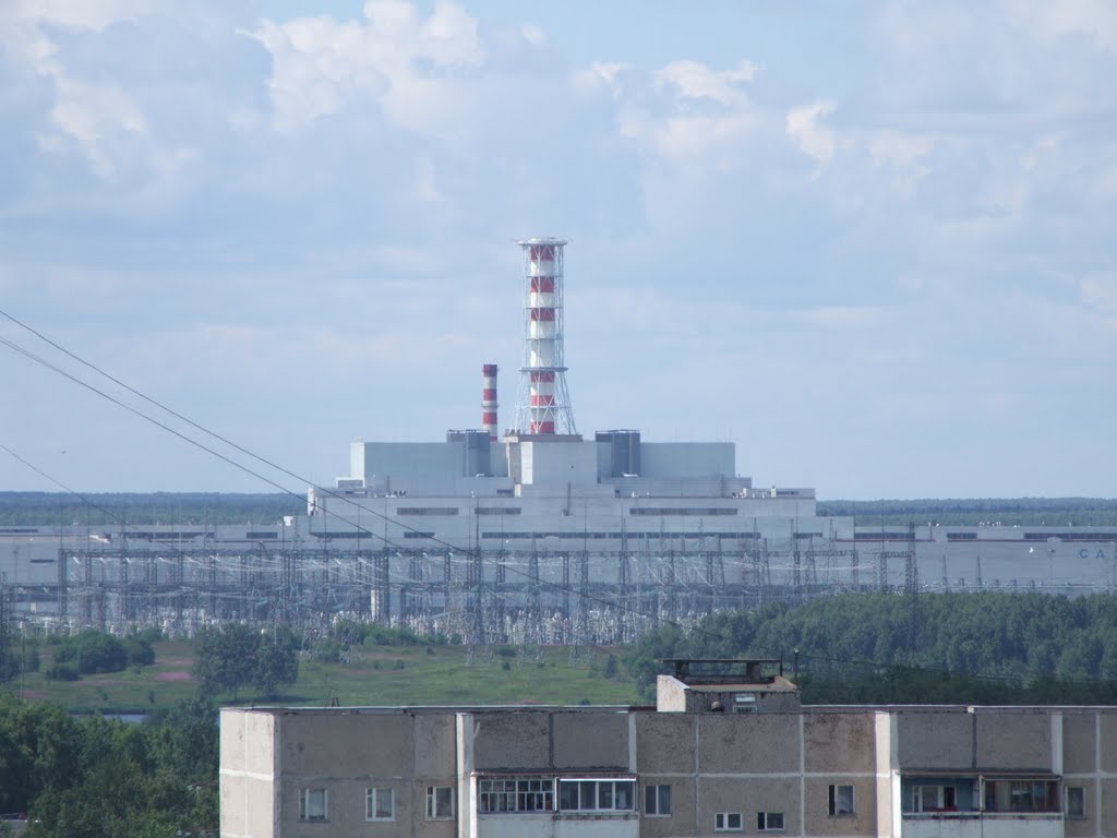 САЭС (Nuclear power station near Desnogorsk, Smolensk region)