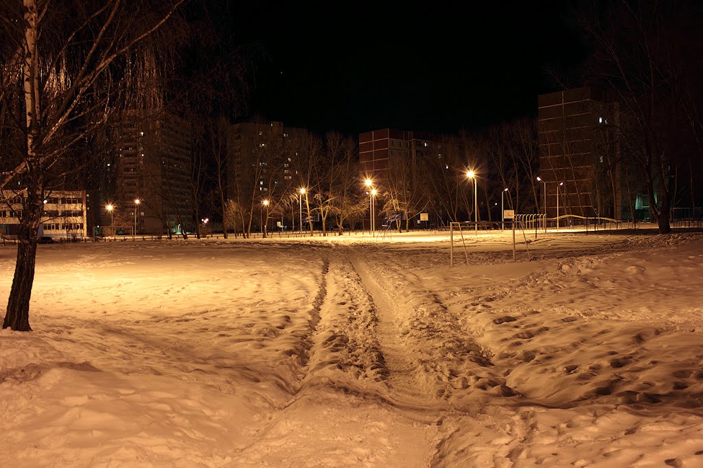Двор 3 школы