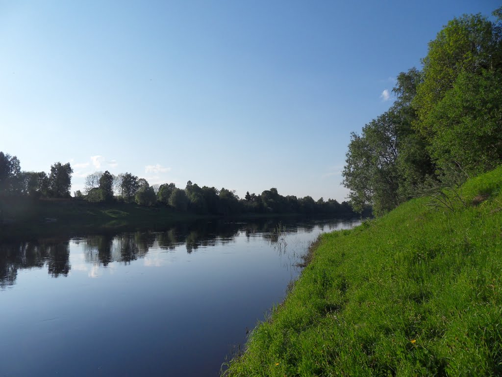 река Западная Двина город Велиж