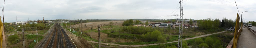 Вязьма, вид с моста
