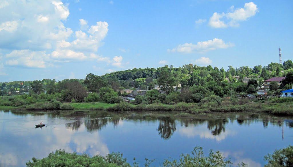 VIEW ON OLD DOROGOBUZH - вид на старый город Дорогобуж
