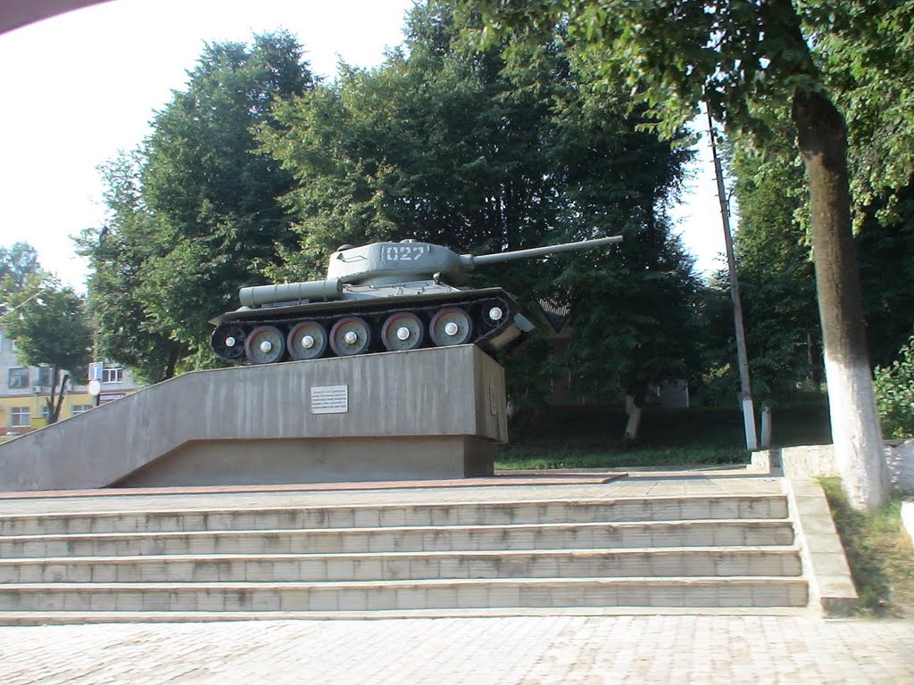 Т-34 в Дорогобуже