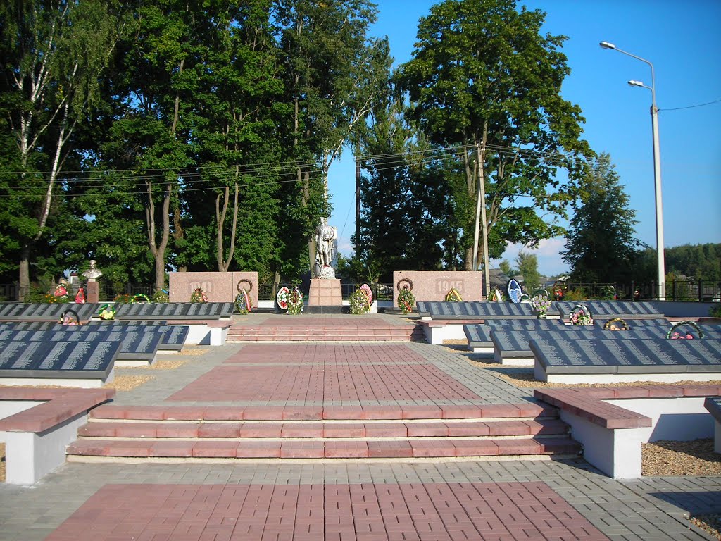 Духовщина, мемориал павшим в годы ВОВ