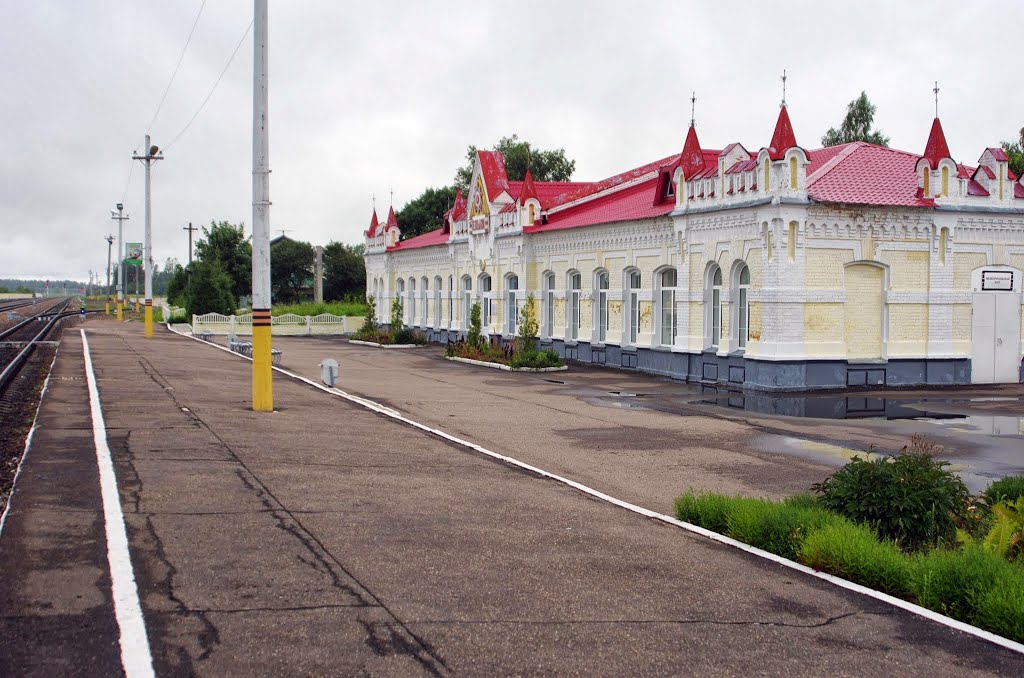 Железнодорожный вокзал Ельня Railway station Elnya