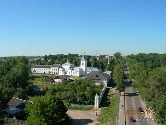 Панорама монастыря.