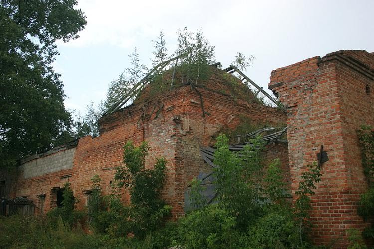 Руины Храма Пресвятой Богородицы.