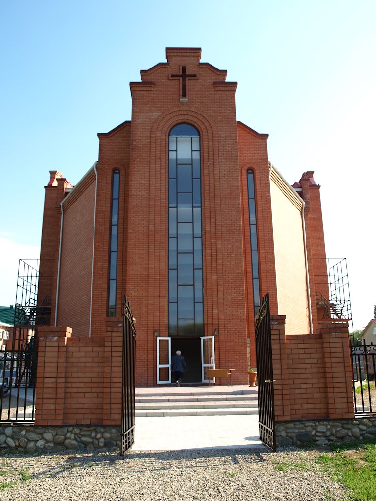 Church of Evangelical Christians. Budenovsk city.