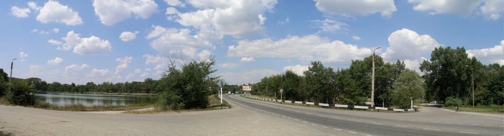 Въезд в Георгиевск с востока