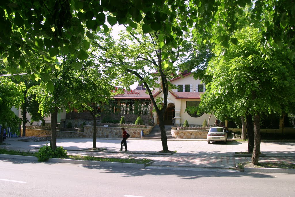 Ессентуки. Живописное кафе возле Курортного Парка.