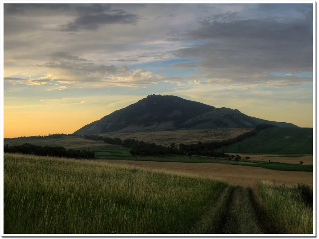 Вечер у горы Бык (Evening near mountain Byck)