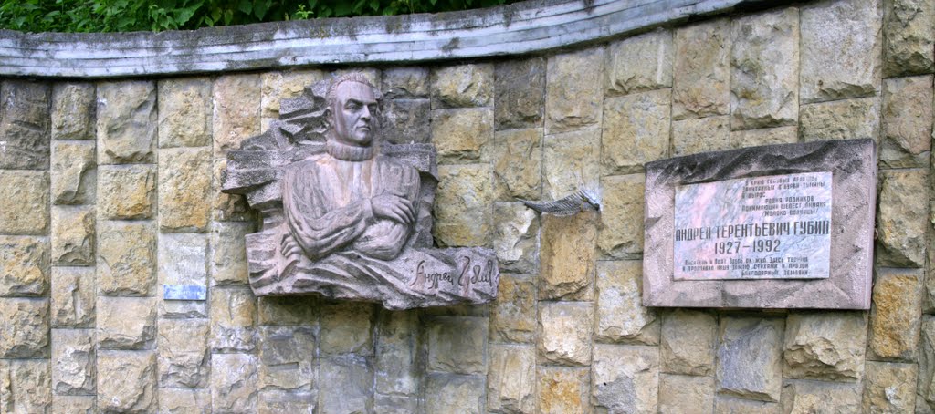 Кисловодск. Памятник Андрею Терентьевичу Губину.