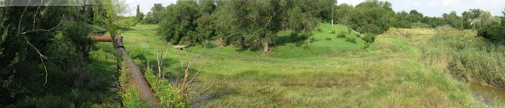 Панорама. Курсавка. Трубопровод (стою на нём)