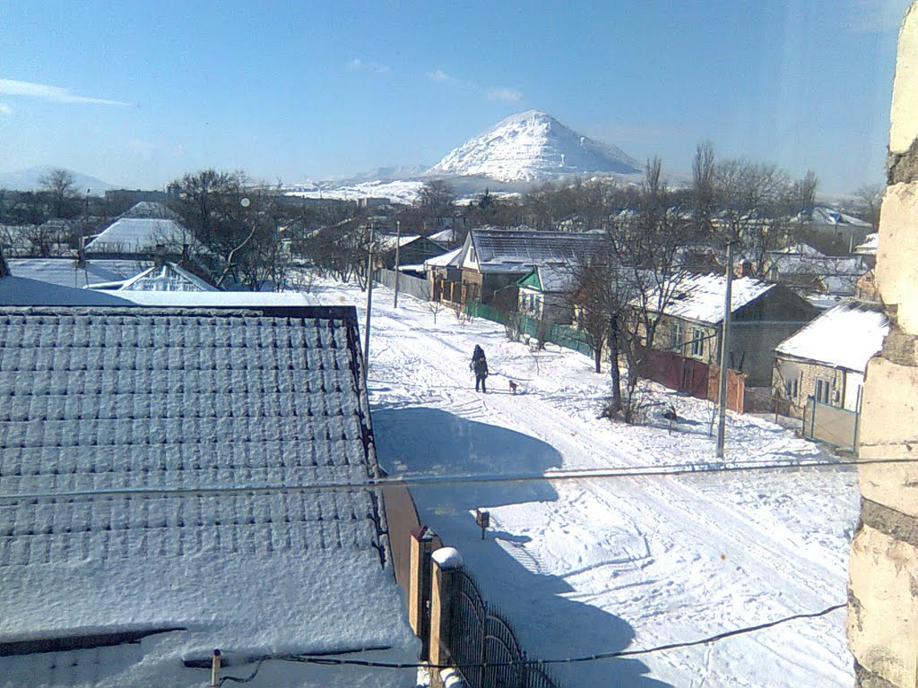 Гора Змейка. С Колледжа МРМК. Snake Mountain. From the College MRMK