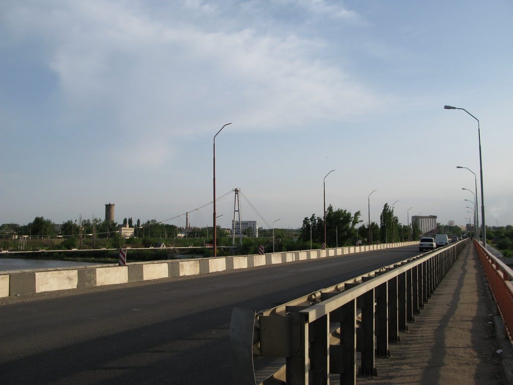 Bridge across Kuban river