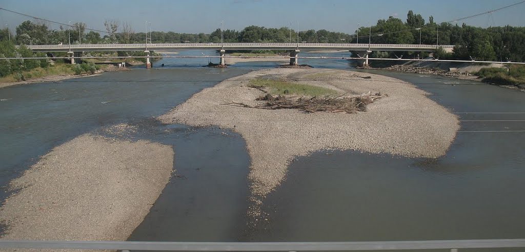 Кубань в Невинномысске. 2011. (Kuban river in Nevinnomissk)