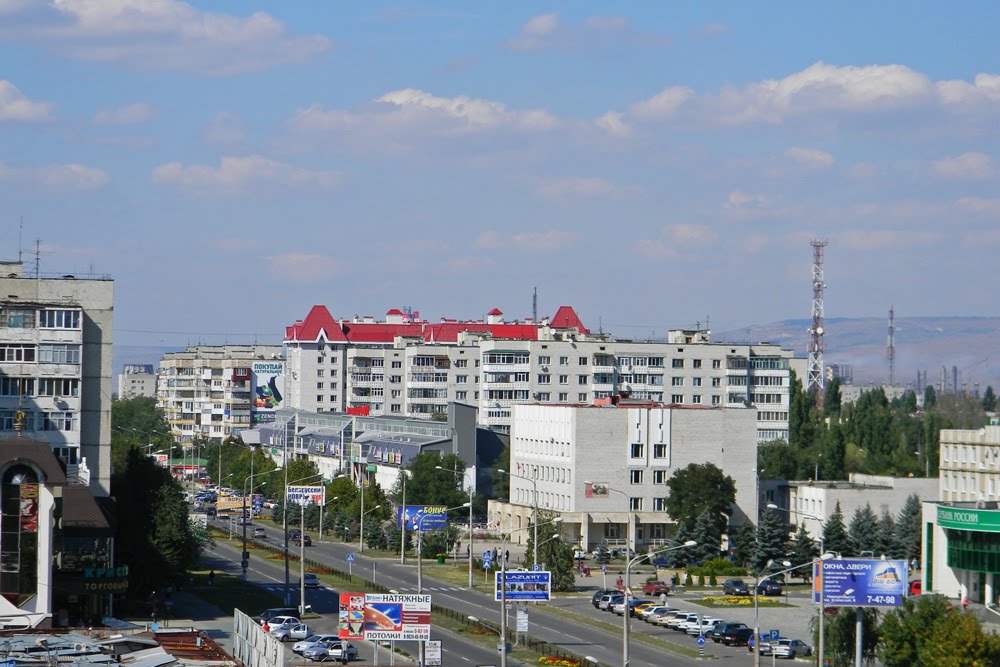 вид с крыши ЦУМа