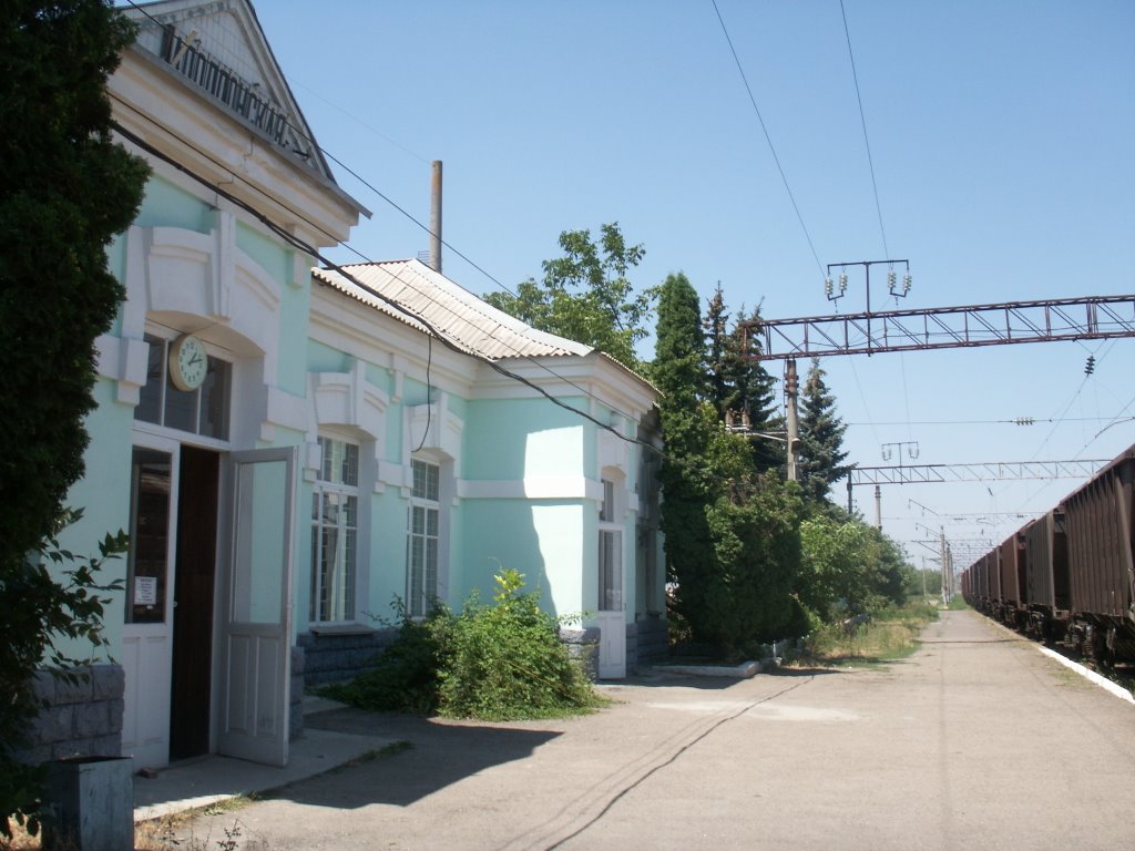 Жд. станция Аполлонская. г.Новопавловск