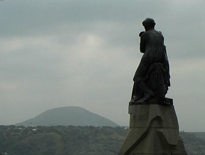 Monument to Mikhail Lermontov by Alexander Opekushin