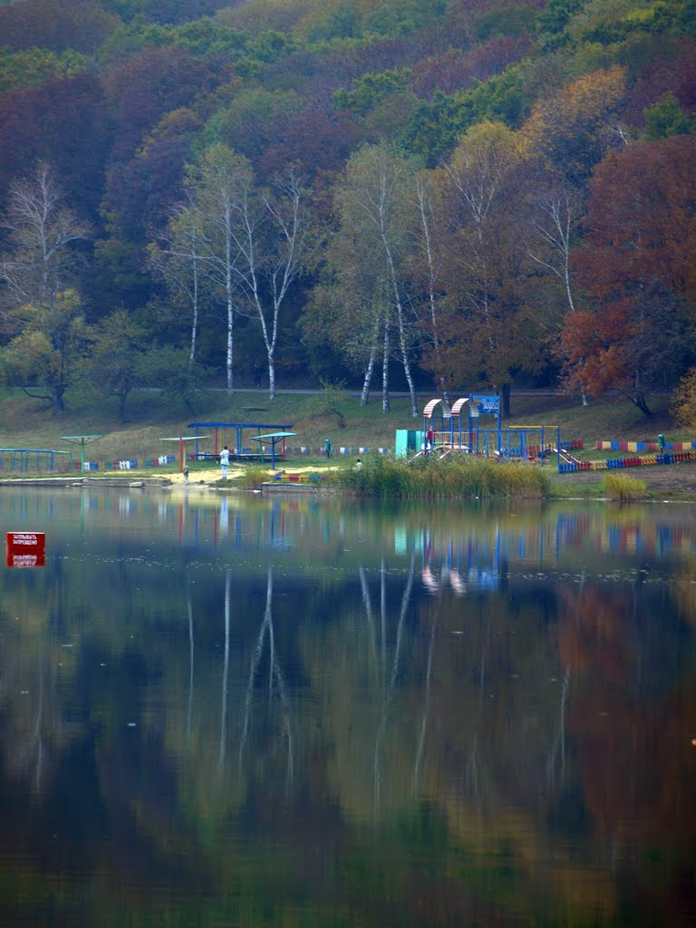 Pond in city Stavropol 2