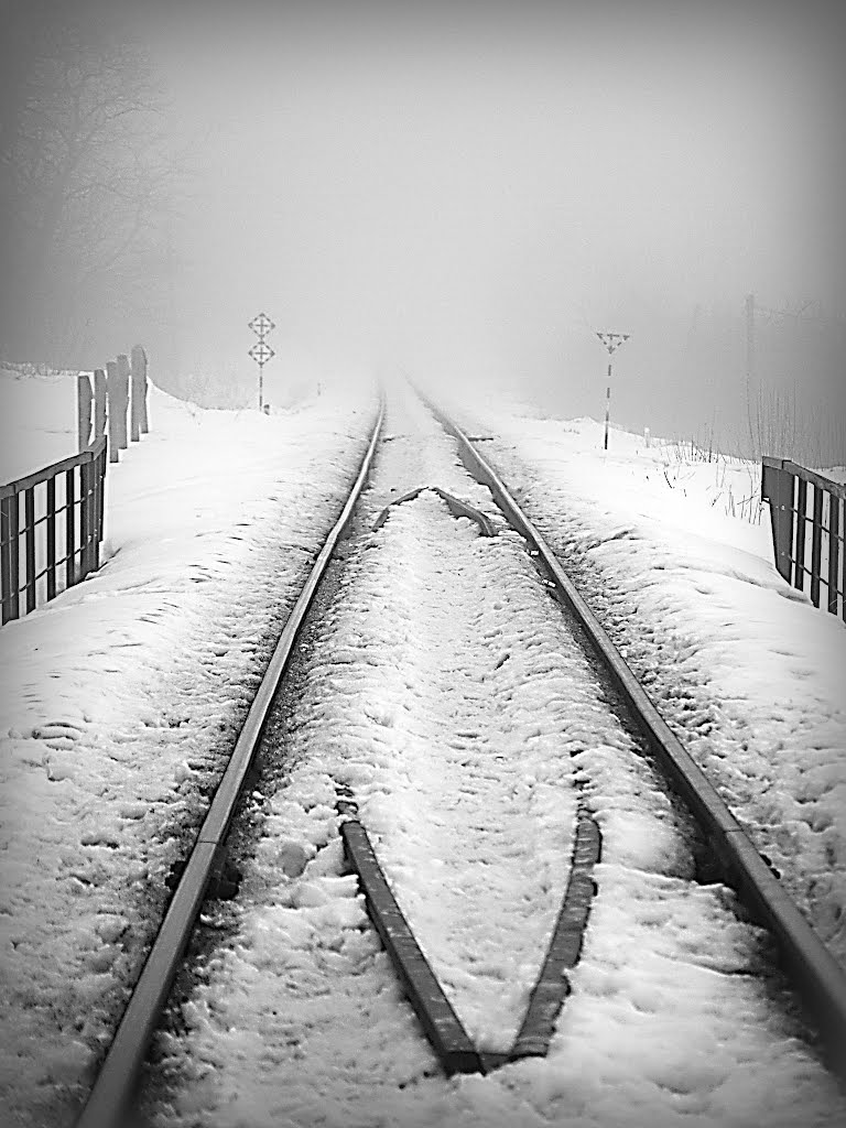 The railway per the last day of winter!