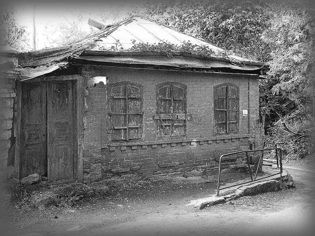 The old, old house.