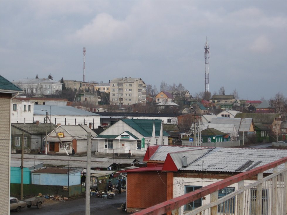 панорама центра города