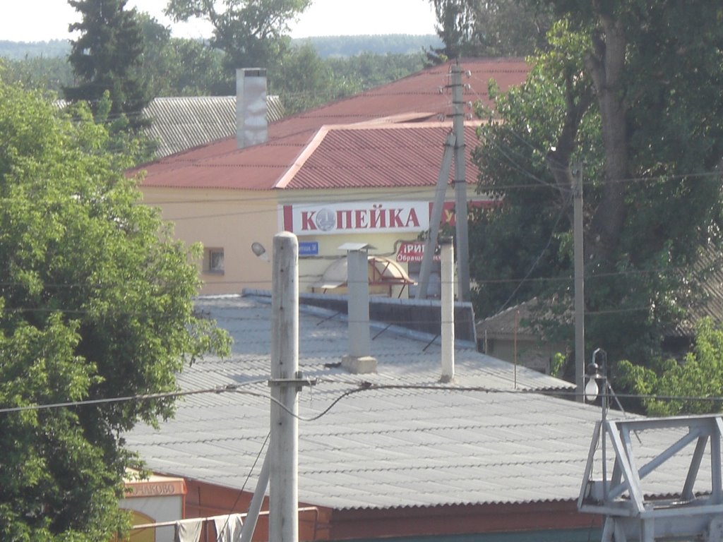 г. Жердевка КОПЕЙКА на ул. Советская (август 2009 г.)