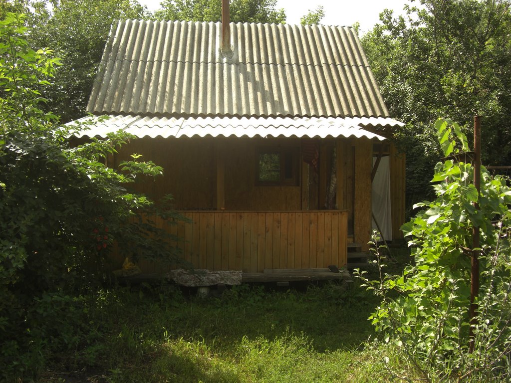 г. Жердевка Любимая баня на терассе реки САВАЛА (август 2009 г.)