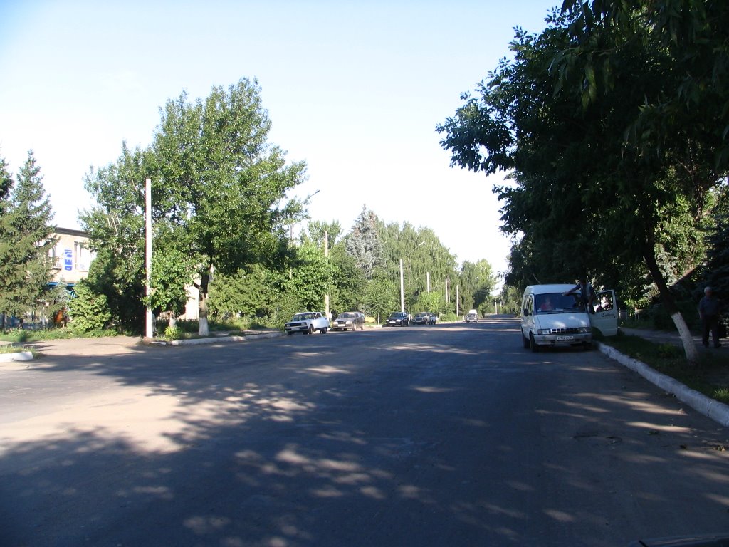 ул. Советская в Знаменке