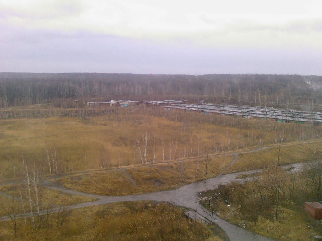 Жилка, гаражи
