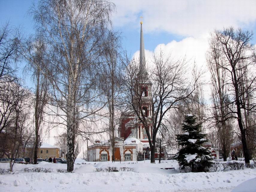 Ильинский собор зимой