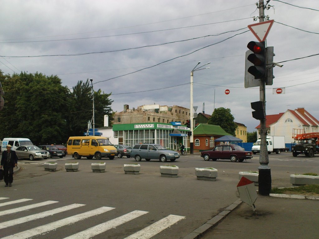 Снос тюрьмы (здание 19 в.)