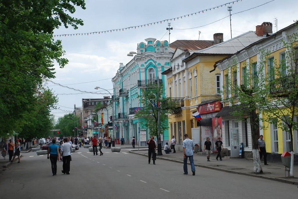 Козлов. Старинная застройка на Советской улице