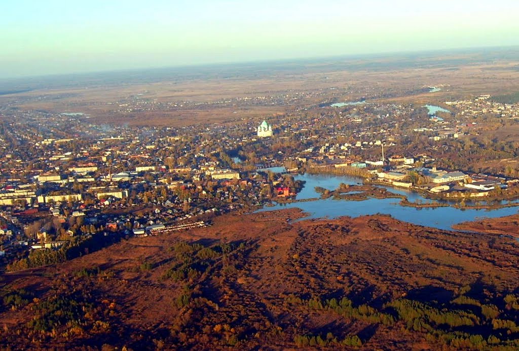 Моршанск с дельтаплана