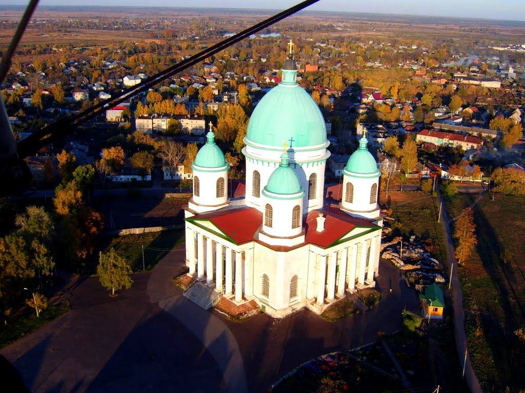 Собор-2005год(вид с дельтаплана)