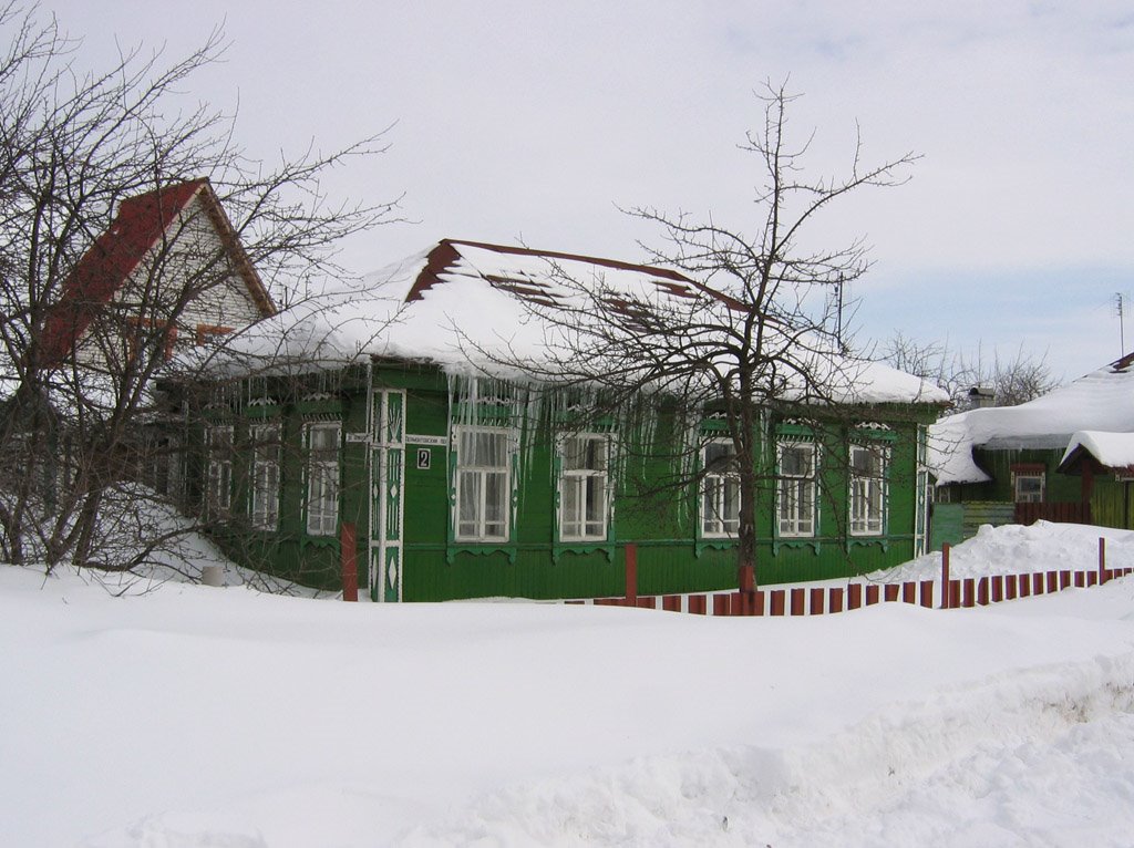 Дом местного жителя, зима