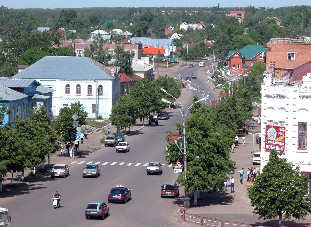ул.Советская (вид с церкви)