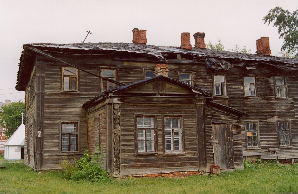 Wooden house in Tambov